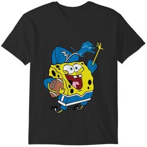 Sponge Detroit Lions Football Fan Classic Graphic NFL Team Pride Supporter Tee